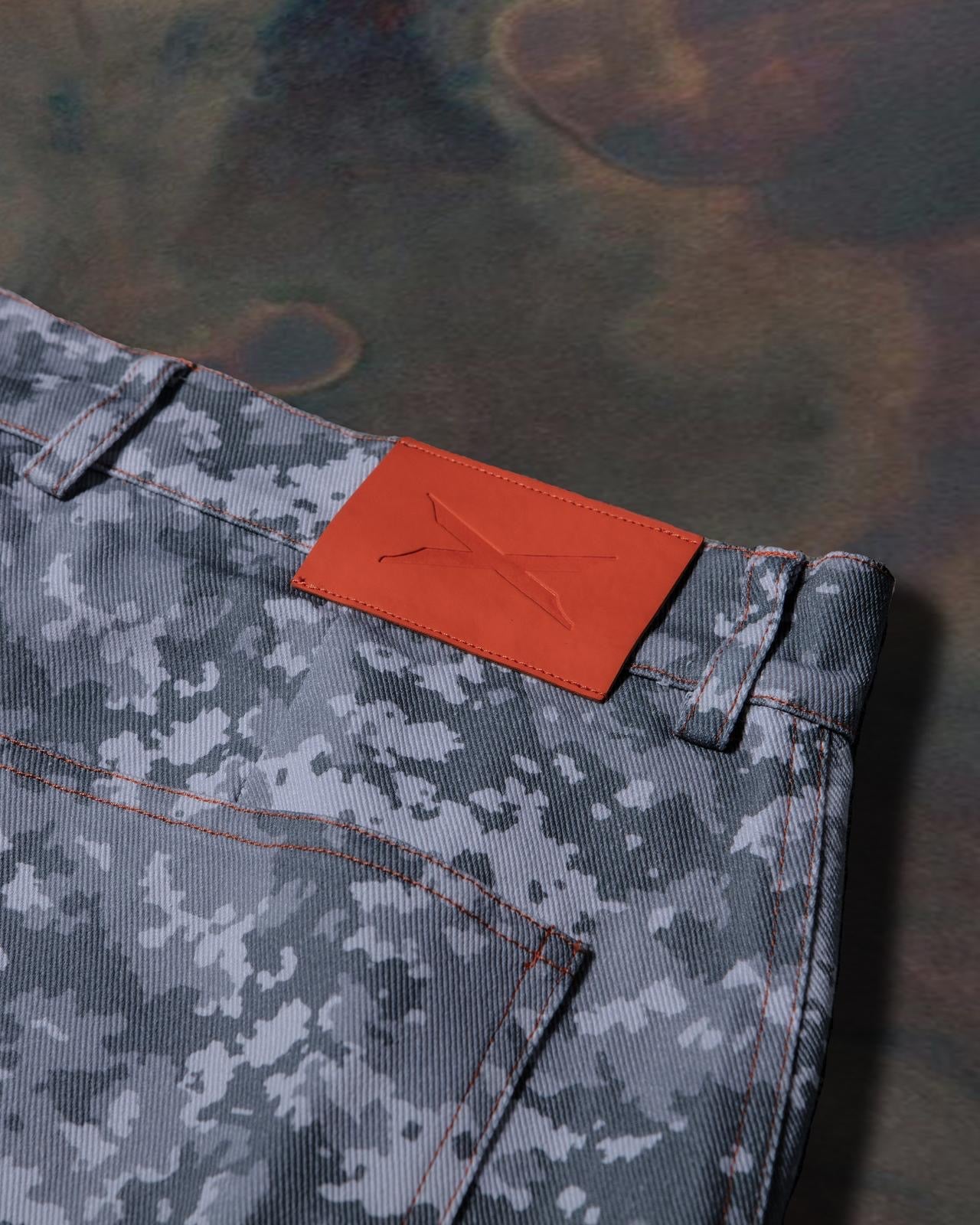ADAD CARGO ZIP-OFF CAMUFLAJE GRIS
