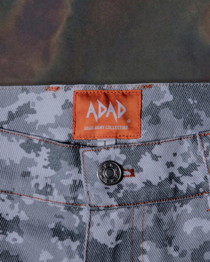 ADAD CARGO ZIP-OFF CAMUFLAJE GRIS